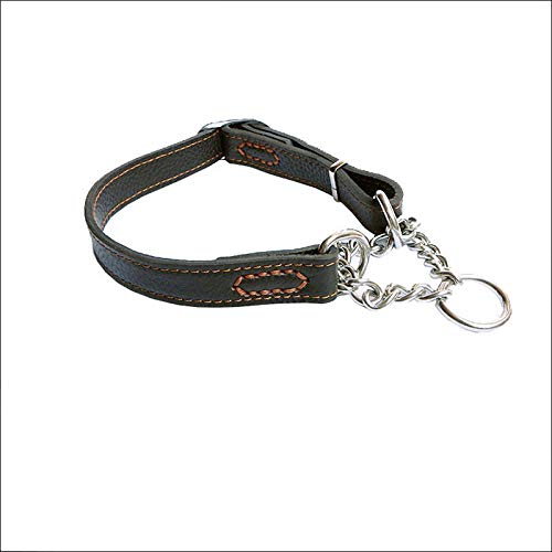 LYVQZPWLRHund mit Werkzeug, Haustierhalsband Verstellbare Hundehalsbandkette Komfortables Hundezubehör Doppelseitiger Cortex(Coffee,X-Large) von LYVQZPWLR