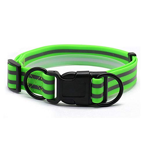 LYVQZPWLRHund mit Werkzeug, Hundetrainingsleine, wasserdichtes Hundehalsband for den Außenbereich, verstellbare reflektierende Hundehalsbänder, Halskette for kleine, mittelgroße und große Hunde(Green, LYVQZPWLRHund mit Werkzeug, Hundetrainingsleine, wasserdichtes Hundehalsband for den Außenbereich, verstellbare reflektierende Hundehalsbänder, Halskette for kleine, mittelgroße und große Hunde(Green, von LYVQZPWLR