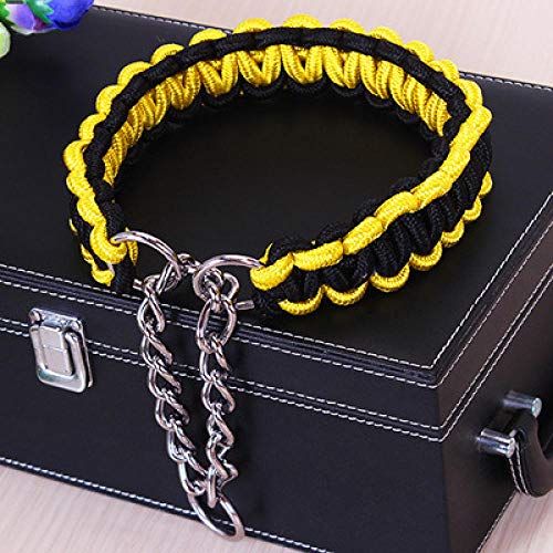 LYVQZPWLRHund mit Werkzeug, Hundetrainingsleine Leine 21 Farben Haustier Hundezubehör Splice Kette Einstellbar Bequem Hund(17,Large) von LYVQZPWLR