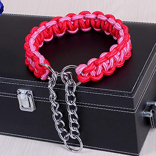 LYVQZPWLRHund mit Werkzeug, Hundetrainingsleine Leine 21 Farben Haustier Hundezubehör Splice Kette Einstellbar Bequem Hund(21,X-Large) von LYVQZPWLR