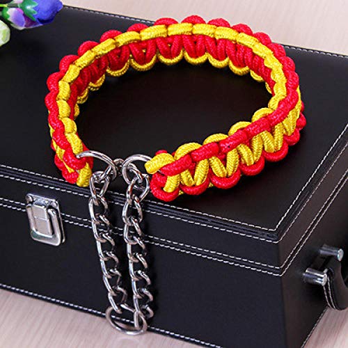 LYVQZPWLRHund mit Werkzeug, Hundetrainingsleine Leine 21 Farben Haustier Hundezubehör Splice Kette Einstellbar Bequem Hund(8,Small) von LYVQZPWLR