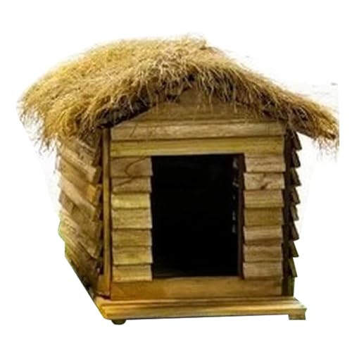 Wetterfester Hühnerstall für Draußen, Tragbares Tierhaus für Garten und Hof, Einfache Montage und Stabiler Aufbau(13.7x13.7x17.3in/35x35x44cm) von LYXXJRYBHD