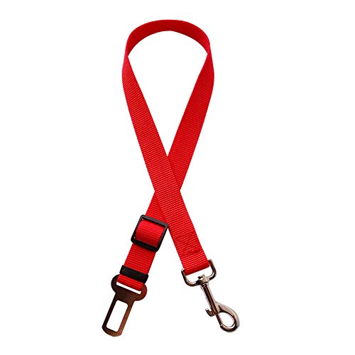 Hund Sicherheitsgurt Weiche Leine Schleppleine Für Hunde Langlebig Dog Leash Hund Leine for Den Täglichen Spaziergang Laufen Training Alle Größe Hunde red von LYsng