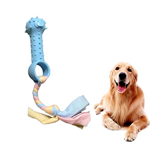 LYsng Dog Toy Ungiftig Spielzeug FüR Hunde Hundespielzeug Set Robust Hundetau Hundespielzeug Welpen Hunde Kuscheltier Für Alle Größe Hunde Hunde Kauspielzeug Sleeve,Blue von LYsng