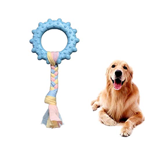 LYsng Dog Toy Ungiftig Spielzeug FüR Hunde Hundespielzeug Set Robust Hundetau Hundespielzeug Welpen Hunde Kuscheltier Für Alle Größe Hunde Hunde Kauspielzeug Sun,Blue von LYsng