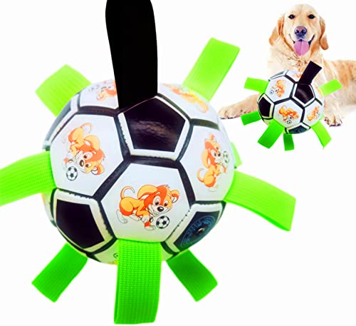 LZHDZQD Hundespielzeug, Hundespielzeug Ball, Hunde Ball, Ball für Hunde,Interaktiver Hundespielzeugball im Innen und Außenbereich (schwarz) von LZHDZQD