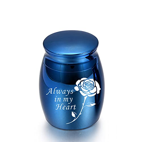 LZHLMCL Asche Urne 40 Mm Kleine Urne Für Asche Mini Asche Andenken Kleine Urne Für Asche Von Menschen Und Haustieren Rose Urne Für Asche Blau LZHLMCL Asche Urne 40 Mm Kleine Urne Für Asche Mini Asche Andenken Kleine Urne Für Asche Von Menschen Und Haustieren Rose Urne Für Asche Blau von LZHLMCL