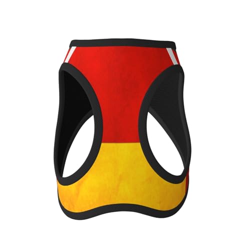 Leichtes Hundegeschirr für kleine Hunde, Deutschlandflagge von LZNJZ