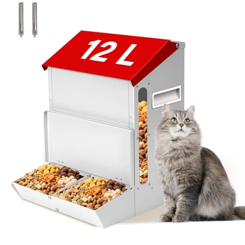 Automatischer Katzenfutterspender für 2 Katzen Automatischer Katzenfutterspender für 2 Katzen von LZWUNYXE