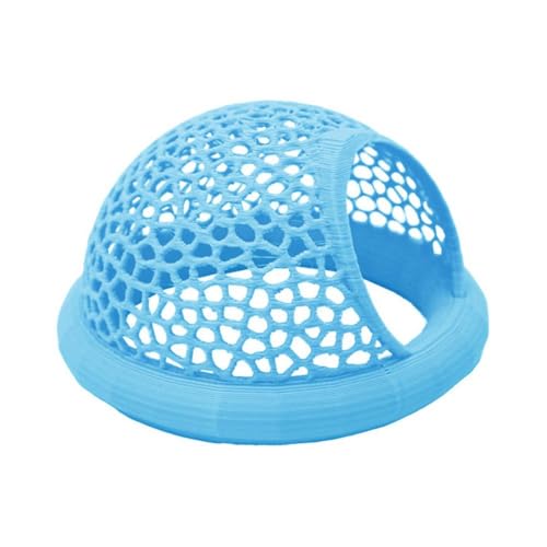 3D-gedruckte Betta-Fisch-Dekoration, schwimmende Betta-Höhle und Garnelen-Höhle – 3-in-1 Aquarium-Ruhe-Futterstation und Spot-Kind, tragbar, für kleine Tiere, lebende Fische von LZYWOD