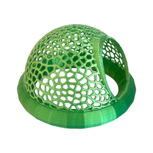 3D-gedruckte Betta-Fisch-Dekoration, schwimmendes Betta-Versteck und Garnelen-Höhle – 3-in-1 Aquarium-Futterstation zum Ausruhen und Flecken, schwimmende Aquarien, Versteck, Höhle, Haushaltszubehör von LZYWOD