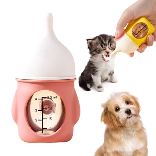Futterstation für kleine Haustiere, 20/80 ml, für Welpen, Kätzchen, Fütterungswasser, Trinkmilch, Stillen, Baby-Futterstation O0d5 Futterstation für kleine Haustiere, 20/80 ml, für Welpen, Kätzchen, Fütterungswasser, Trinkmilch, Stillen, Baby-Futterstation O0d5 von LZYWOD