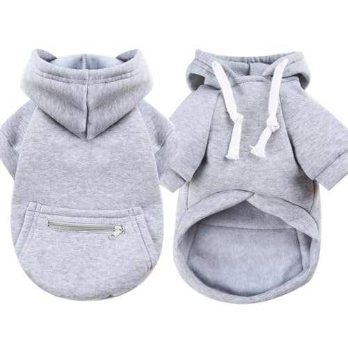 Haustier-Kapuzenpullover für Hunde, Frühling und Herbst, Fleece, Golden Retriever, Sweatshirt, I6J7, Reißverschluss, Haustiermütze, Kleidung und Tasche mit Haustier-Kapuzenpullover für Hunde, Frühling und Herbst, Fleece, Golden Retriever, Sweatshirt, I6J7, Reißverschluss, Haustiermütze, Kleidung und Tasche mit von LZYWOD