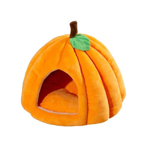 LZYWOD 3D-Kürbis-Haustierhaus, halbgeschlossen, abnehmbarer Boden, weiche PP-Baumwolle, Zwinger-Villa und kleiner herbstlicher warmer Winterhund LZYWOD 3D-Kürbis-Haustierhaus, halbgeschlossen, abnehmbarer Boden, weiche PP-Baumwolle, Zwinger-Villa und kleiner herbstlicher warmer Winterhund von LZYWOD