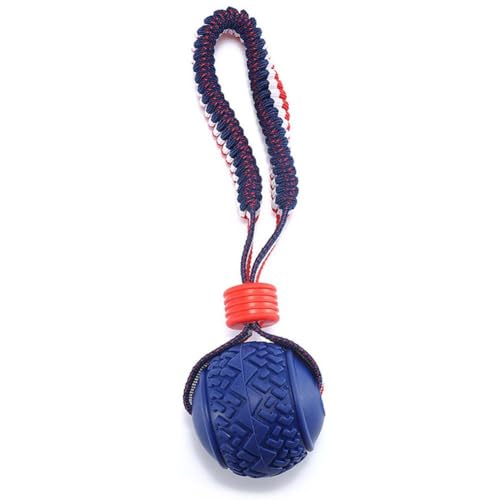 LZYWOD Hundespielzeug, federnder Gummiball, Kauspielzeug, Haustier-Hundespielzeug, Ball mit Schnur, interaktives Spielzeug für große Welpen LZYWOD Hundespielzeug, federnder Gummiball, Kauspielzeug, Haustier-Hundespielzeug, Ball mit Schnur, interaktives Spielzeug für große Welpen von LZYWOD