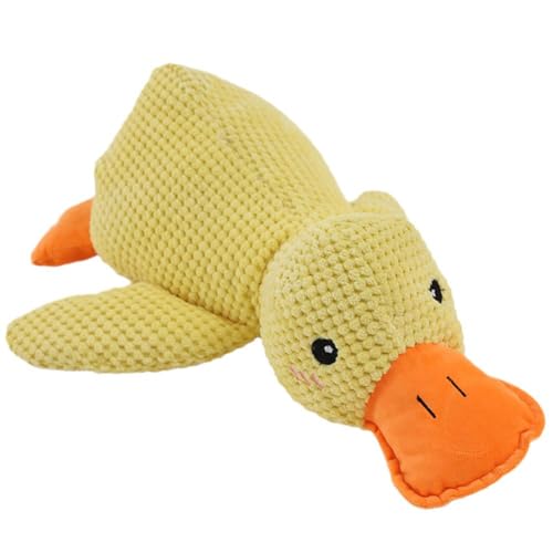 LZYWOD The Mellow Dog, The Mellow Dog Beruhigende Ente, Quackspaß für Hunde, Hundespielzeug, gefüllte Ente Hundespielzeug, langlebig und sicher, quietschendes Hundespielzeug für Indoor-Welpen, kleine LZYWOD The Mellow Dog, The Mellow Dog Beruhigende Ente, Quackspaß für Hunde, Hundespielzeug, gefüllte Ente Hundespielzeug, langlebig und sicher, quietschendes Hundespielzeug für Indoor-Welpen, kleine von LZYWOD