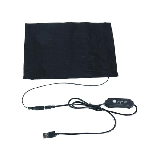 LZYWOD Tragbares USB-betriebenes Heizkissen für Haustiere, 3 einstellbare Temperaturen, wasserabweisend, waschbar, perfekt für Kleidung, Sitze und den Außenbereich, hält Ihre pelzigen Freunde diesen von LZYWOD