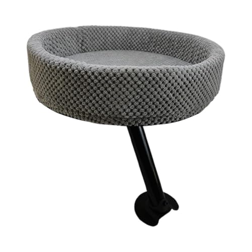 Schreibtischbett, erhöhtes Schreibtischnest, Kätzchen, 360 ° drehbar, rundes Bett, Büro, Zimmer, Tisch für Beistellstudium von LZYWOD