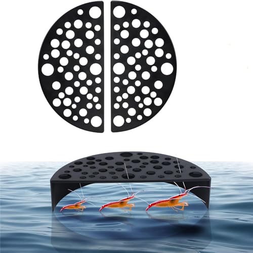 LZZEM Garnelen-Versteckhöhlen-Set – Garnelen-Versteck- und Zuchthöhle, sicherer Unterschlupf, Aquarium-Dekoration, geeignet für Fische und Wasserhaustiere als Aquarium-Dekoration, 2 Stück von LZZEM