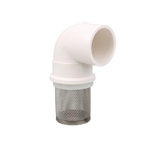 LZZYFPX 1pc 20/25/32/40/50mm Wasserfilter Rohr Pumpe Filter Garten Bewässerung Schlauch Filter Wasser Tank Intake Outlet(White,Inside Diameter 32mm) von LZZYFPX