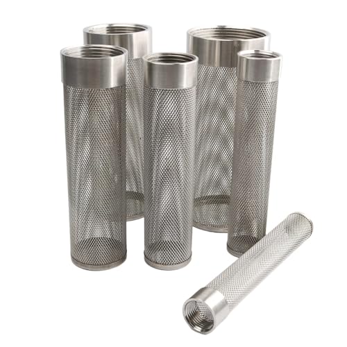 LZZYFPX 20/25/32/40/50/63mm 304 Edelstahl Filter Bildschirm Garten Landwirtschaft Bewässerung Pumpe Filter Aquarium Wasser Rohr Rohr Filter(50mm) von LZZYFPX