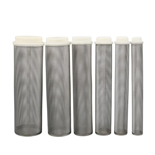 LZZYFPX 304 Edelstahl Erweiterte Filter Bildschirm Garten Bewässerung Wasser Rohr Pumpe Aquarium Fishtank Rohr Verunreinigung Filter(20mm) von LZZYFPX