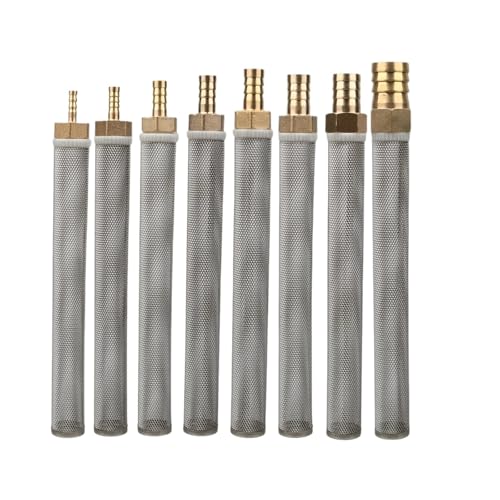 LZZYFPX 4~20 mm verlängerter Schlauchfilter Autowaschrohr Gartenbewässerung Aquariumfilter Wasserrohrsieb Edelstahl-Netzfilter(10mm) von LZZYFPX