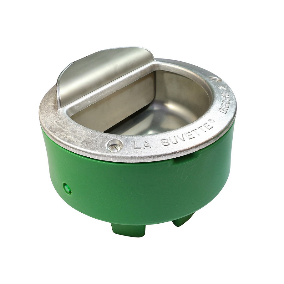 LaBuvette Bigcho 2 Edelstahl-Tränke mit Heizelement 24V 50W Mit konstantem Wasserstand LaBuvette Bigcho 2 Edelstahl-Tränke mit Heizelement 24V 50W Mit konstantem Wasserstand von La Buvette