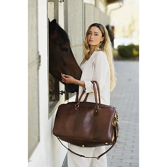 La Vinique Equestrian Fashion Weekender Ledertasche Klassisch, hochwertig & praktisch von La Vinique