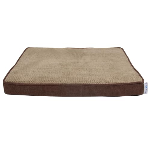 La-Z-Boy Petmate Bentley Orthopädisches Schaumstoff-Hundebett für kleine Hunde, 63,5 x 50,8 x 6,6 cm, für Hunde bis zu 11,3 kg, mit stützendem Schaumstoff, strapazierfähig, abnehmbar, waschbarer La-Z-Boy Petmate Bentley Orthopädisches Schaumstoff-Hundebett für kleine Hunde, 63,5 x 50,8 x 6,6 cm, für Hunde bis zu 11,3 kg, mit stützendem Schaumstoff, strapazierfähig, abnehmbar, waschbarer von La-Z-Boy