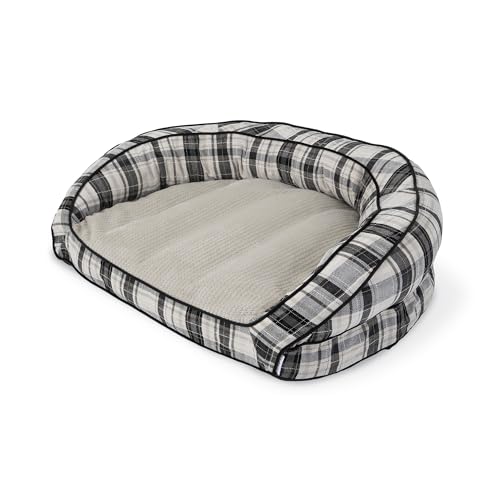 La-Z-Boy Petmate Harper-Sofa, großes Hundebett, Oxford-Plaid, 109 x 89 cm, für Hunde bis zu 56,7 kg, mit strapazierfähigem, abnehmbarem, waschbarem Bezug La-Z-Boy Petmate Harper-Sofa, großes Hundebett, Oxford-Plaid, 109 x 89 cm, für Hunde bis zu 56,7 kg, mit strapazierfähigem, abnehmbarem, waschbarem Bezug von La-Z-Boy