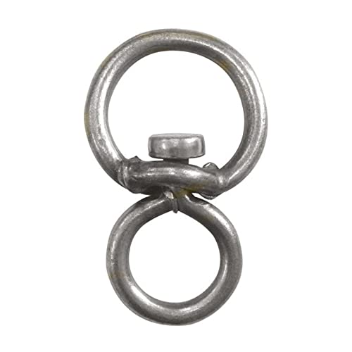 La zappa Verzinkter Stahlkettenring mit zwei Ringen (6 mm) von La zappa