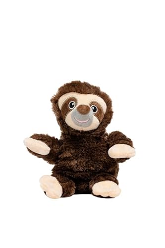 LaCharly® - Knots Sloth - Hundespielzeug - Plüsch Stoff Spielzeug - Innere geknotete Seile - Hundespielzeug quietschend - Kauspielzeug - Für mittlere bis große Hunde von LaCharly