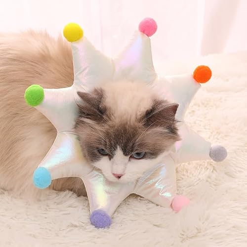Elizabeth Circle Clown-Katzenhalsband, Haustierbedarf, wasserdicht, Anti-Lecken, Neuter Elizabeth Circle Clown-Katzenhalsband, Haustierbedarf, wasserdicht, Anti-Lecken, Neuter von LaLiz