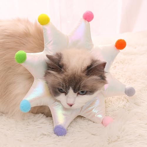 Elizabeth Circle Clown-Katzenhalsband, Haustierbedarf, wasserdicht, Anti-Lecken, Neuter Elizabeth Circle Clown-Katzenhalsband, Haustierbedarf, wasserdicht, Anti-Lecken, Neuter von LaLiz