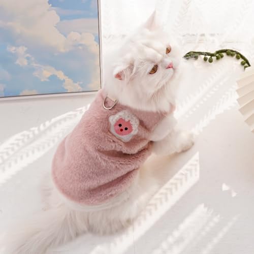 Haustier-Kleidung, Herbst- und Winter-Flanell-Stickerei, Lamm verdickt, warme Hunde- und Katzenkleidung Haustier-Kleidung, Herbst- und Winter-Flanell-Stickerei, Lamm verdickt, warme Hunde- und Katzenkleidung von LaLiz