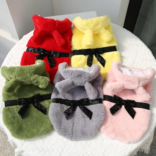 Herbst und Winter für Hunde, Katzen, Kleidung, Pelzmäntel, Schleifen-Dekorationen, Teddy-Bichon-Zubehör, kleine und mittelgroße Hunde Herbst und Winter für Hunde, Katzen, Kleidung, Pelzmäntel, Schleifen-Dekorationen, Teddy-Bichon-Zubehör, kleine und mittelgroße Hunde von LaLiz