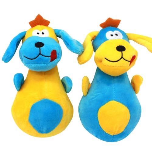 LaLiz Cartoon-Hunde-Spielzeug mit großen Ohren, zweifarbig, zweifarbig, mit 2 Geräuschen LaLiz Cartoon-Hunde-Spielzeug mit großen Ohren, zweifarbig, zweifarbig, mit 2 Geräuschen von LaLiz