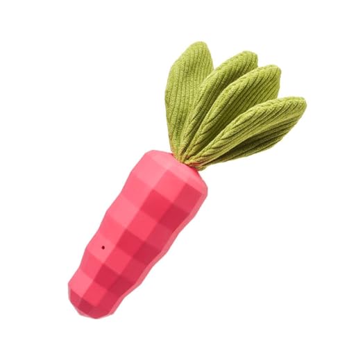 LaLiz Haustierspielzeug, Karotten, bissfeste Geräusche, Gummi, Zähneknirschen, Zahnreinigung, Debore, Hundespielzeug LaLiz Haustierspielzeug, Karotten, bissfeste Geräusche, Gummi, Zähneknirschen, Zahnreinigung, Debore, Hundespielzeug von LaLiz