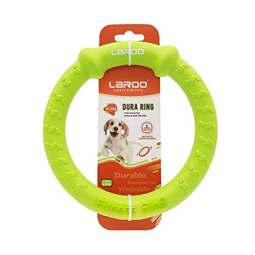 LaRoo Hundespielzeug für aggressive Kauer, schwimmfähige Fliegenscheibe, 3 Größen, interaktives Hundespielzeug von LaRoo