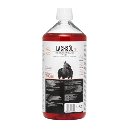Lab-V Lachsöl Lachsöl für Pferde 1000ml Lab-V Lachsöl Lachsöl für Pferde 1000ml von Lab-V