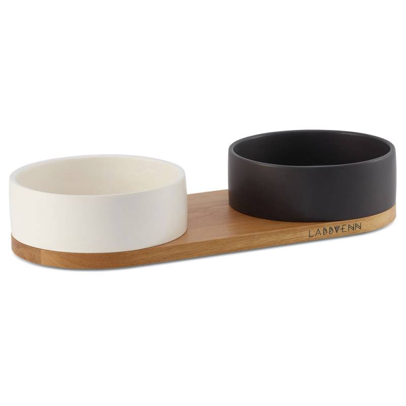 Labbvenn Hundebar Vuku white/black, Gr. M/L, Maße: ca. 52 x 22 x 10 cm von Labbvenn