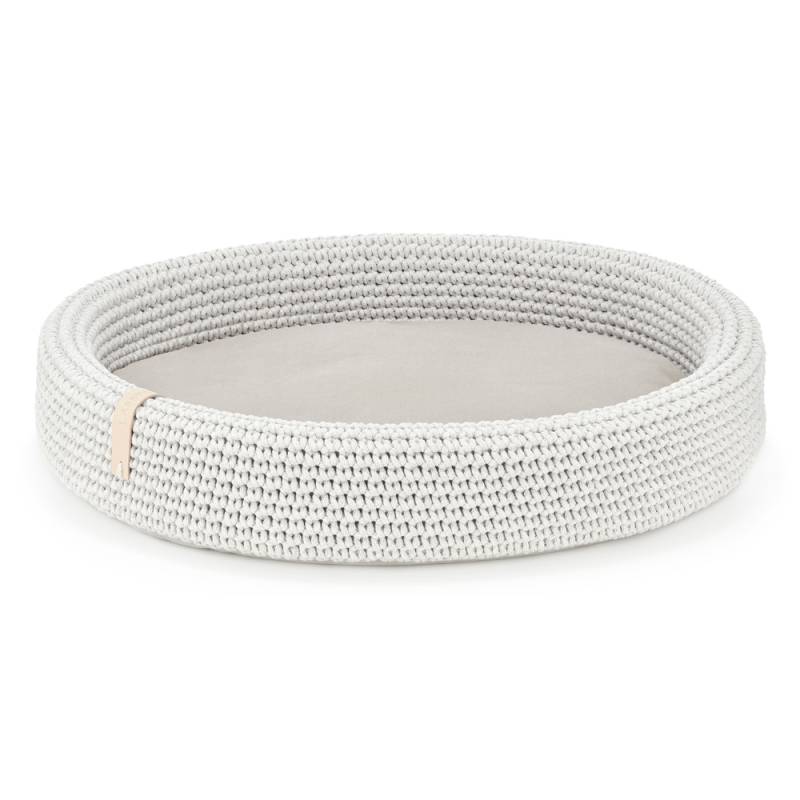 Labbvenn Hundebett Lukko light grey, Außenmaße: ca. 70 x 60 cm von Labbvenn