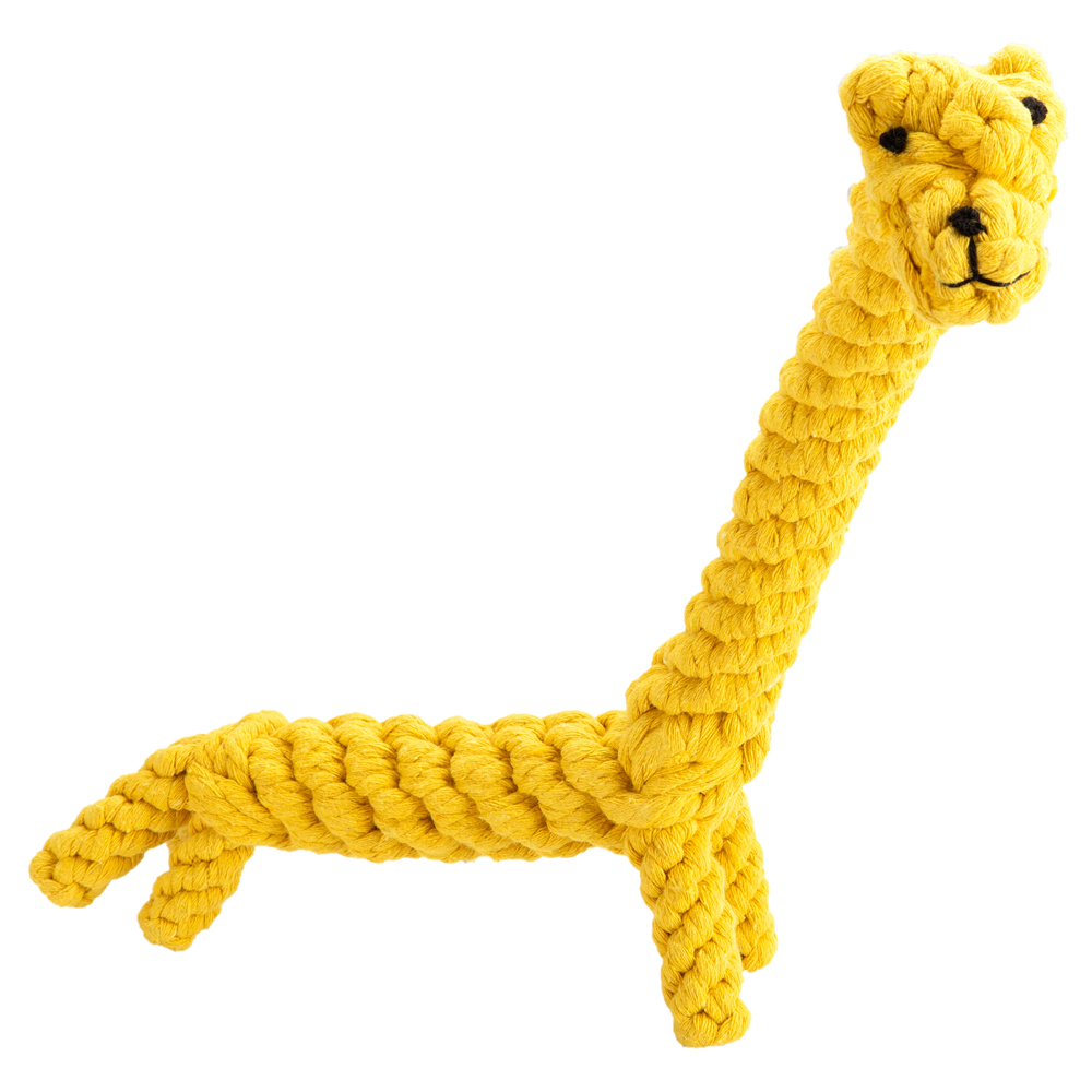 Laboni Hundespielzeug Greta Giraffe gelb, Länge: ca. 40 cm von Laboni