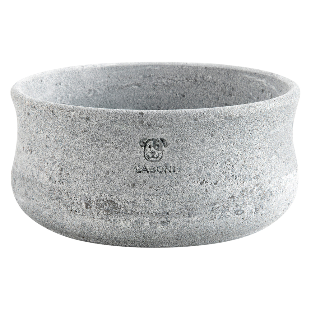Laboni Speckstein-Hundenapf Rocky grau, Gr. L, Maße: ca. 20 x 9 cm Laboni Speckstein-Hundenapf Rocky grau, Gr. L, Maße: ca. 20 x 9 cm von Laboni