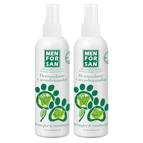 MENFORSAN Detangler und Conditioner Hunde und Katzen 125 ml, Packung mit 2 Einheiten MENFORSAN Detangler und Conditioner Hunde und Katzen 125 ml, Packung mit 2 Einheiten von Menforsan