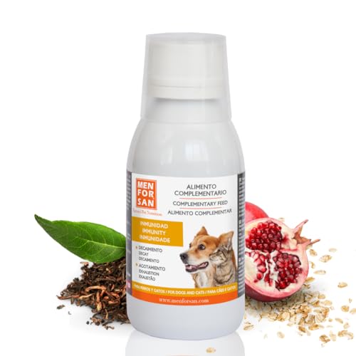 MENFORSAN Flüssiges Ergänzungsfuttermittel für Hunde und Katzen zur Stärkung des Immunsystems 120 ml von Menforsan