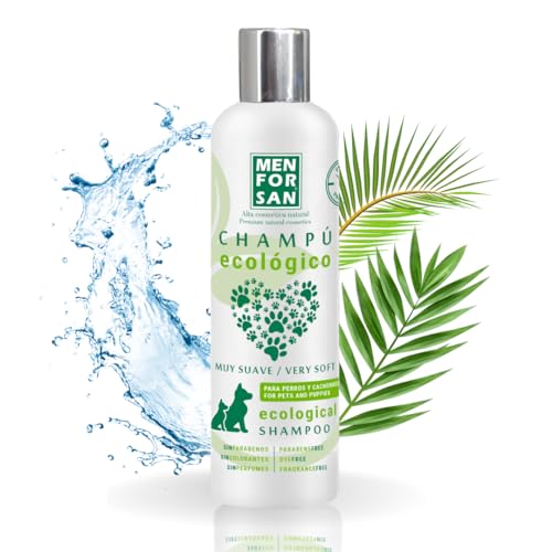 MENFORSAN Ökologisches Shampoo für Hunde und Welpen 300 ml, 100% biologisch abbaubare Inhaltsstoffe MENFORSAN Ökologisches Shampoo für Hunde und Welpen 300 ml, 100% biologisch abbaubare Inhaltsstoffe von Menforsan