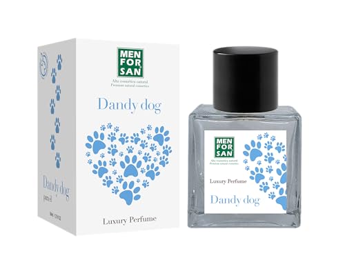 MENFORSAN Parfüm für Hunde Dandy Dog 50 ml, maskuliner Duft mit frischen und holzigen Noten von Menforsan