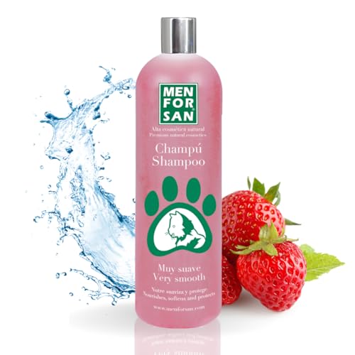 MENFORSAN Sehr mildes Shampoo für Katzen 1L, Nährt, Macht weich und schützt das Fell von Menforsan
